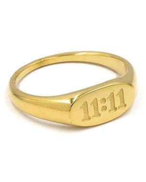 Superdivajewellery Initial Make A Wish Ring - Metallic