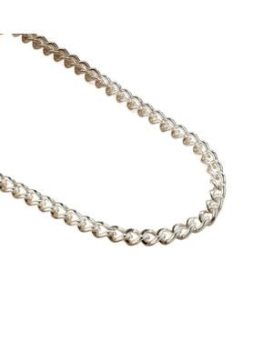 Posh Totty Designs Chunky Curb Chain Necklace - Metallic
