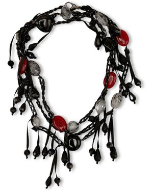 Jaredjamin See You Saloon Necklace - Black