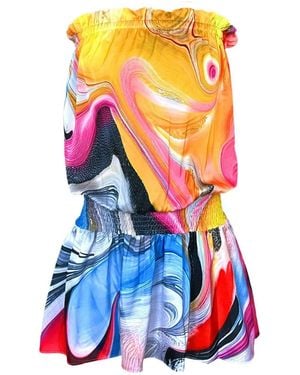 Maxjenny Beach Mini Dress - Blue