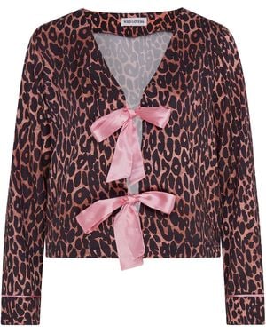 Wild Lovers Eloise Pj Blouse - Red