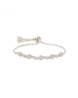 Shabella Nyc Multi-Circle Adjustable Bracelet - Metallic
