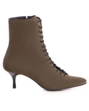 The 5Th Element Lucia Mid-Shaft Lace-Up Boot - Brown