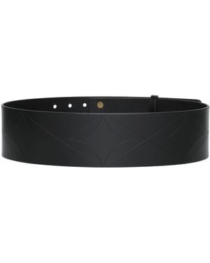Haute Cuir Striv Waist Leather Belt - Black