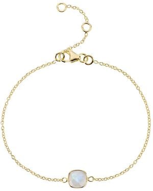 Auree Brooklyn Moonstone & Vermeil Bracelet - Metallic