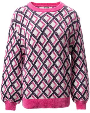 Fully Fashioning Women's Pink / Purple Fully Fashioning