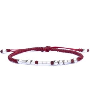 Harbour Uk Morse Code Waterproof Bracelet For – Love Bracelet - Red