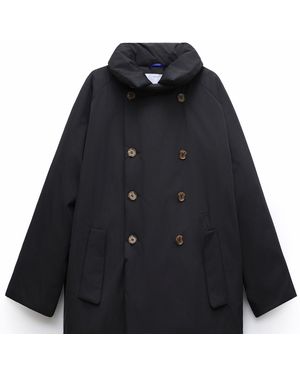 Embassy of Bricks and Logs Stainburn Puffer Coat - Black