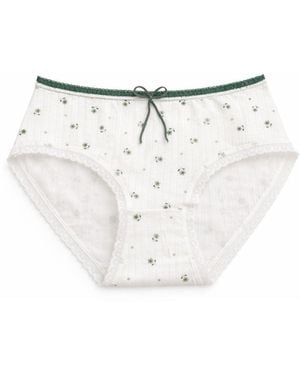 ADIBA Petal Meadow Brief - White