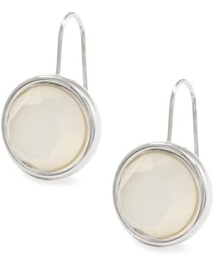 Hye Jane Jewelry Cream Catseye Parsons Earrings - Metallic