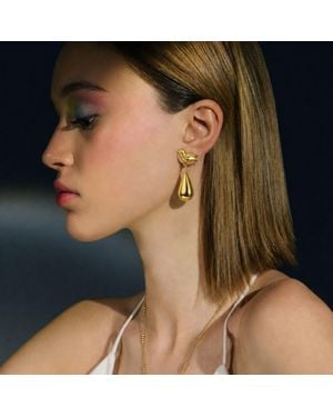 Esttese Liberte Drop Earrings - Metallic
