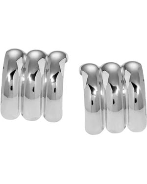 Mg Jewelry Lucente Earrings - Metallic