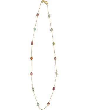 Opium Jewels Short Chain Necklace - White