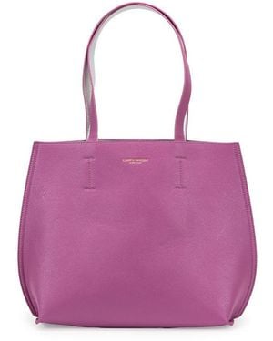 CAMPO MARZIO Roma 1933 Iconic Midi Tote Bag - Purple