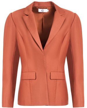 The Gt Atelier Structured Blazer - Orange