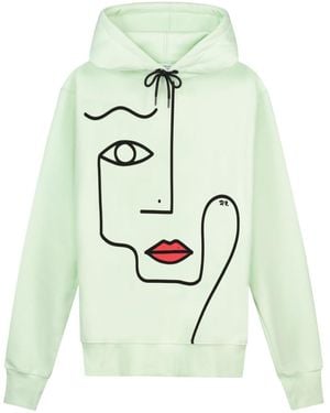 Collect the Label Sky Hoodie Mint - Green