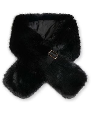 James Lakeland Faux Fur Collar - Black