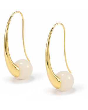 Hye Jane Jewelry Orb Threader Earrings - Metallic