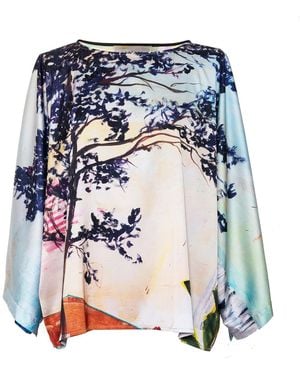 ARTISTA Air Blouse - Blue