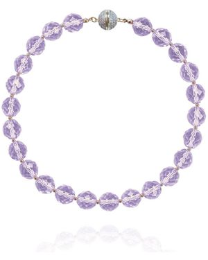Saule Label Leni Grande Necklace - Metallic