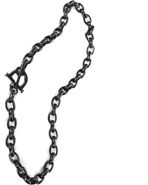 Lovard Toggle Necklace - Black