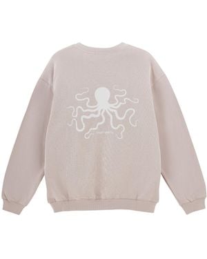 Saint One Co. Prima Octo Sweatshirt Light Taupe - Grey