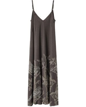 Aloha From Deer Songbirds Maxi Dress - Brown