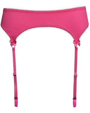 The Coolgirl Nyc Jane Garter Belt - Pink
