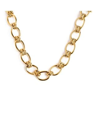 Superdivajewellery Ubah Chunky Necklace - Metallic