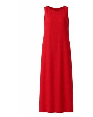 Nikka Place Summer Linen Cocktail Dress - Red