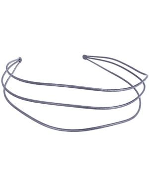 Rare Matters Jewelry Triple Organic Wire Headband - Metallic