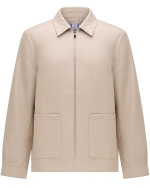 Guards London Neutrals Stonham Essential Casual Jacket - Natural