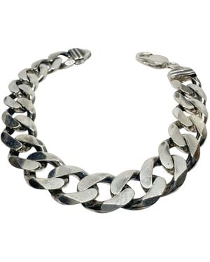 Tg-Jewellery by Tamara Gervasio Heavy Curb Chain Bracelet - Metallic