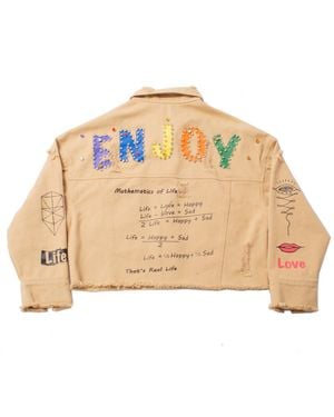 MATSOUR'I Denim Jacket Enjoy - Natural