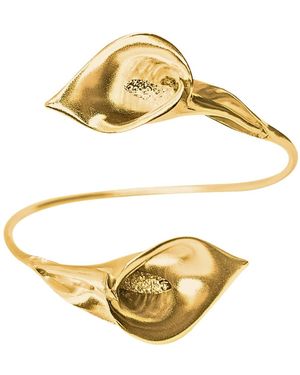 Agora Jewellery Calla Maxi Bracelet - Metallic
