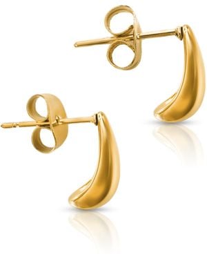 Evie Jewelry Swift Waterproof Stud Earrings - Metallic