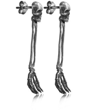 The Jewellery Store London Mystic Hand Earrings - Black
