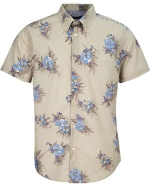 lords of harlech Tim Oxford Harmony Shirt - Grey