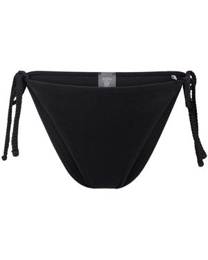 Aqva Swimwear Tortuga Bikini Bottom - Black
