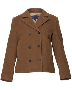 Helen Mcalinden Penelope Soft Umber Peacoat - Brown