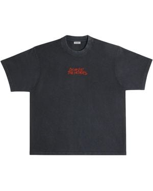 Dont Eat the Homies Adopt Dont Shop Tee - Black