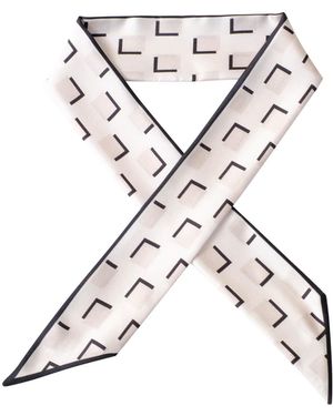 Ana Maison Picture Window Twilly Scarf - Multicolour