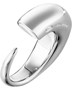 Tami&Tami Ten Sixty Four Studios Horn Ring - White