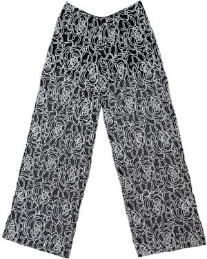 28Natelier Mesh Rope Pants - Gray