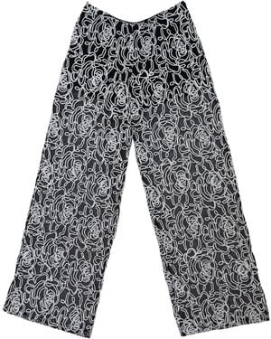 28Natelier Mesh Rope Pants - Gray