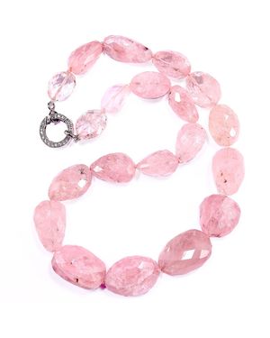 Mineralgems•Studio Natural Morganite Necklace - Pink