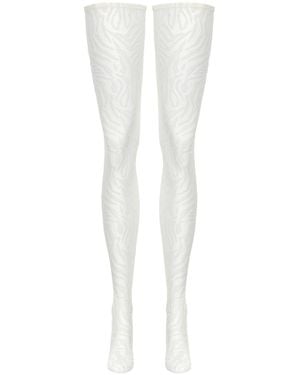 Perilla Lingerie Wanted Stockings Off - White