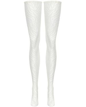 Perilla Lingerie Wanted Stockings Off - White