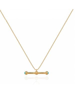 The Jewellery Store London The Clarity Sovereign Pendant Necklace - Metallic