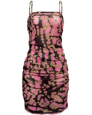 Paloma Lira Volt Web Armour Dress - Metallic